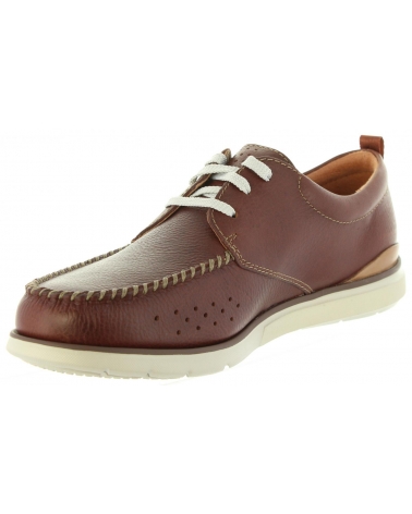 Man shoes CLARKS 26133790 EDGEWOOD  MAHOGANY LEATHER