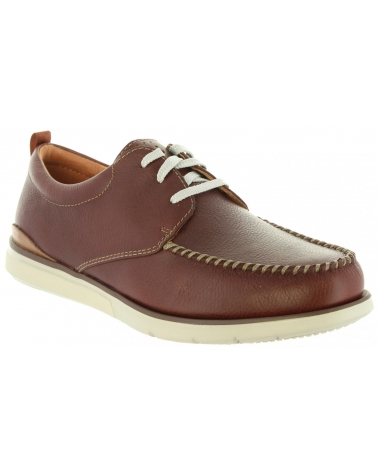 Man shoes CLARKS 26133790 EDGEWOOD  MAHOGANY LEATHER