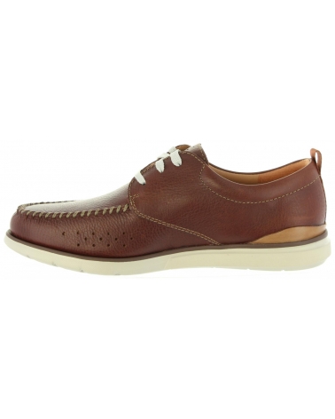 Man shoes CLARKS 26133790 EDGEWOOD  MAHOGANY LEATHER