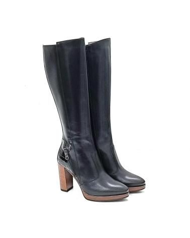 Botas NERO GIARDINI  de Mujer BOTA DE TACON NEGRA  NEGRO