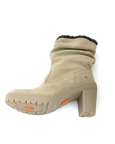 Botines de Mujer ART BOTIN DE TACON BEIGE PIEDRA