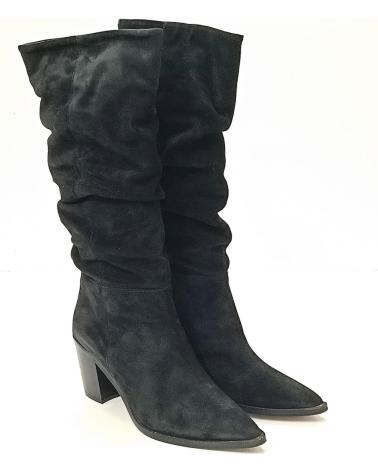 Botas de Mujer ALPE BOTA NEGRA DE TACON NEGRO
