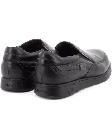 Schuhe für Herren FLUCHOS ZAPATOS TRABAJO PIEL F0051 MALLORCA NEGRO STK