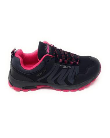 Scarpe sport per Donna NICOBOCO - ZAPATILLA TREKKING SIDERAL GRIS ROSA