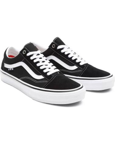 Woman and Man and girl and boy Trainers VANS OFF THE WALL ZAPATILLAS VANS MN SKATE OLD SKOOL BLACK-WHIT  MULTICOLOR