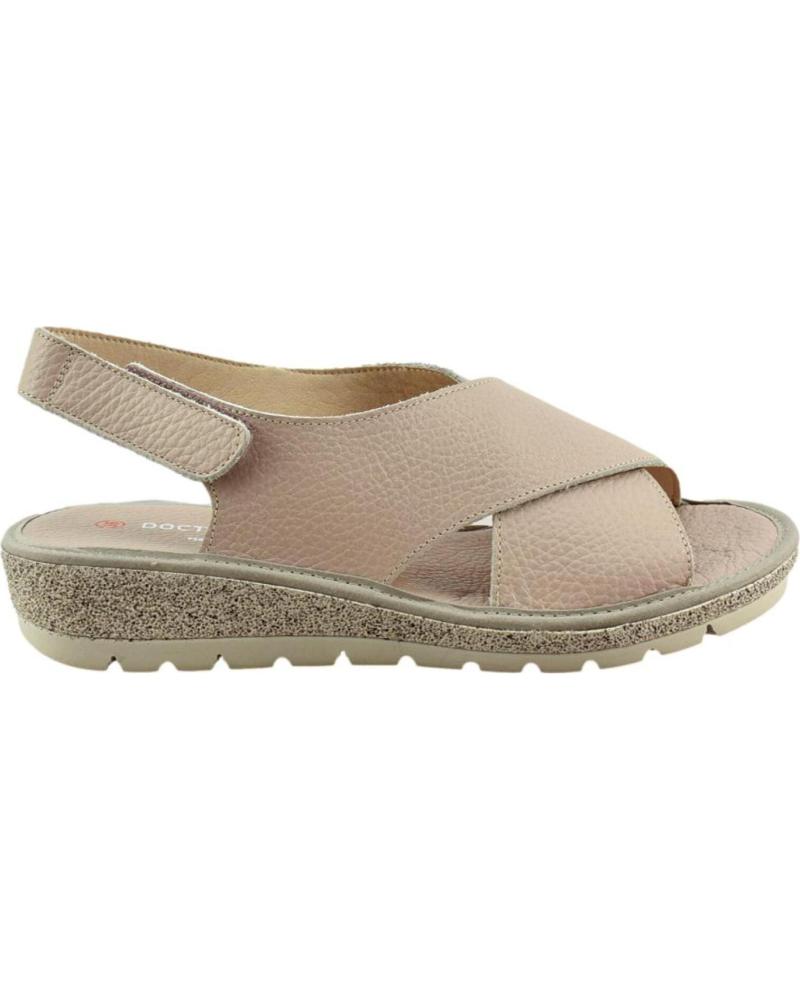Sandalias D`CUTILLAS  de Mujer SANDALIA MUY COMODA CON TIRAS CRUZADAS  NUDE