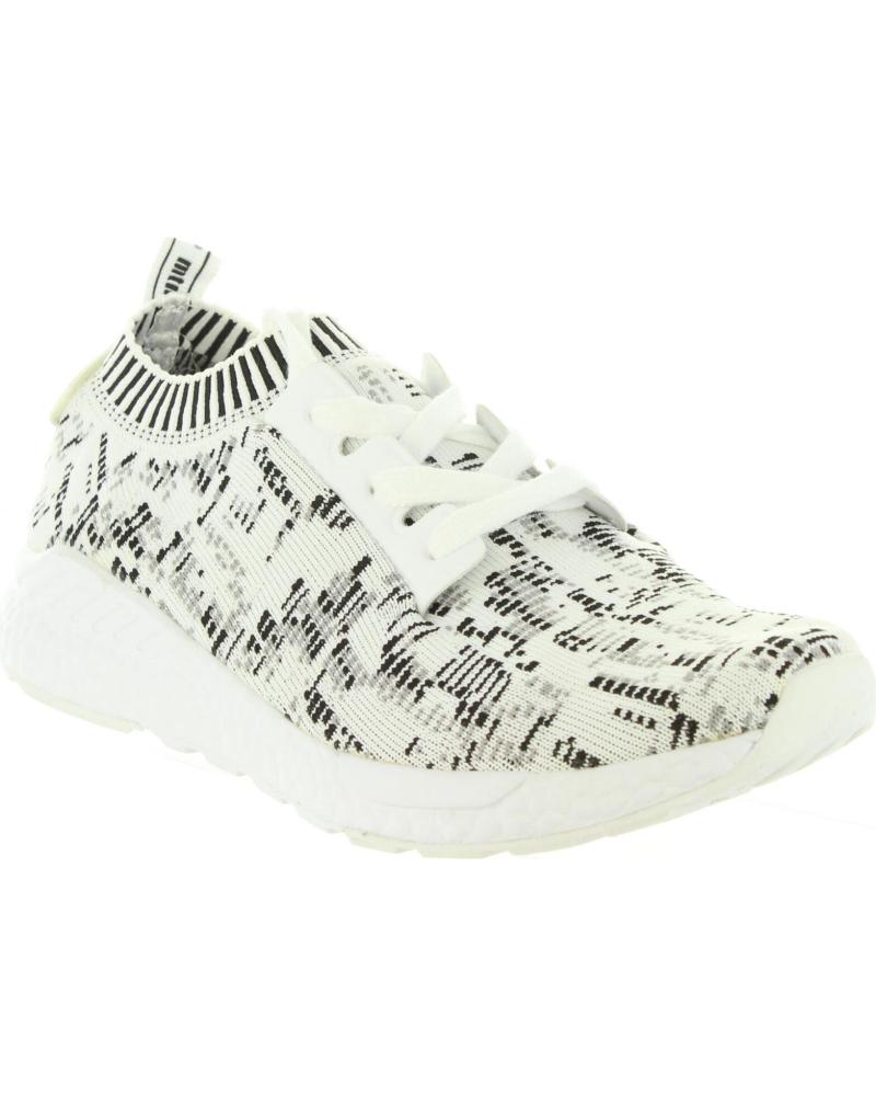 Adidas primeknit outlet blanche