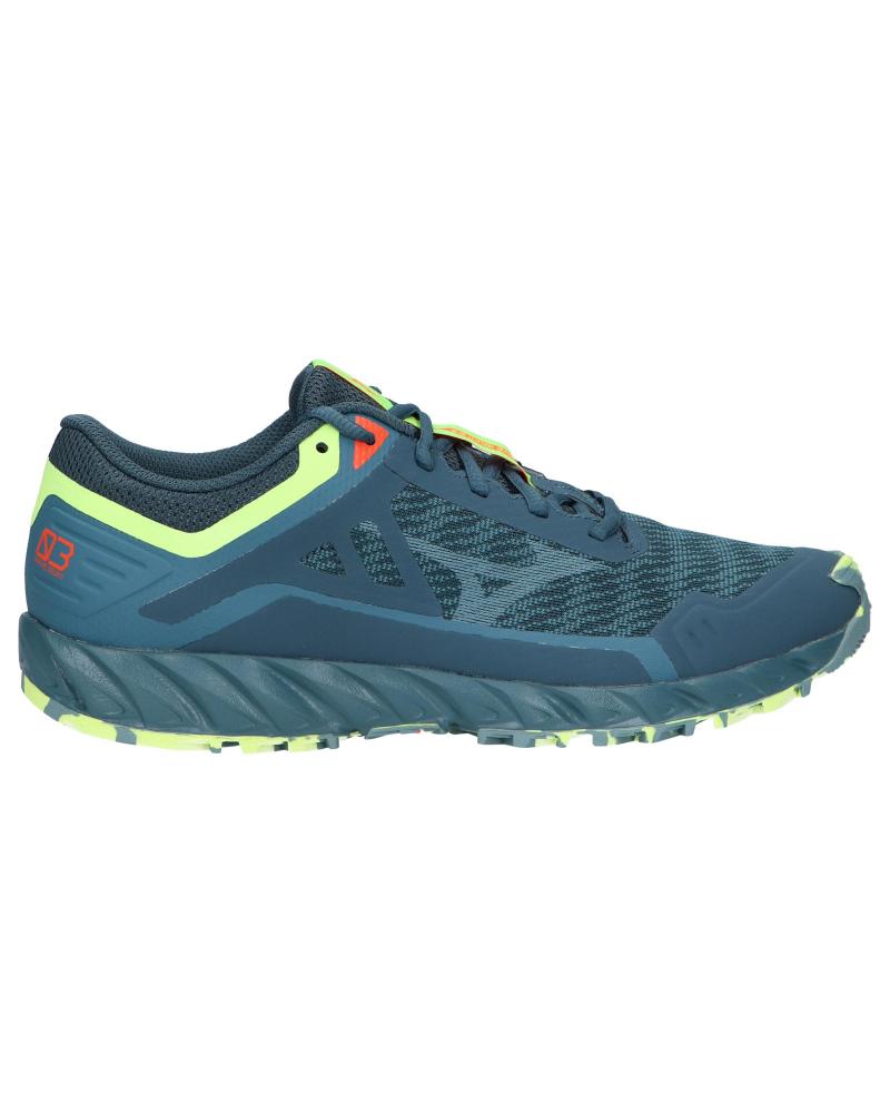 Zapatillas deporte de Hombre MIZUNO WAVE IBUKI 3  J1GJ2073 17 ORIONBLUE-SMOKEBLUE-NEOLIME
