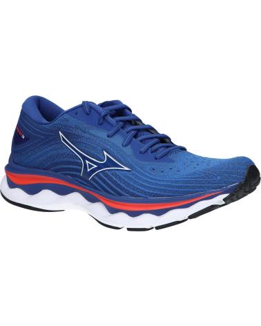 Zapatillas deporte pour Homme MIZUNO WAVE SKY 6 J1GC2202 TURKISH SEA-WHITE-CHERRY TOMATO