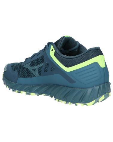 Zapatillas deporte de Hombre MIZUNO WAVE IBUKI 3  J1GJ2073 17 ORIONBLUE-SMOKEBLUE-NEOLIME