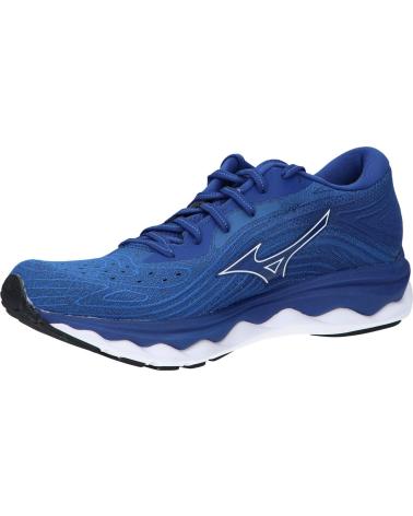 Zapatillas deporte pour Homme MIZUNO WAVE SKY 6 J1GC2202 TURKISH SEA-WHITE-CHERRY TOMATO