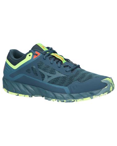 Zapatillas deporte de Hombre MIZUNO WAVE IBUKI 3  J1GJ2073 17 ORIONBLUE-SMOKEBLUE-NEOLIME