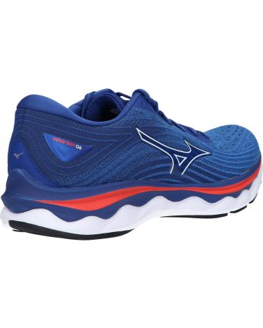Zapatillas deporte pour Homme MIZUNO WAVE SKY 6 J1GC2202 TURKISH SEA-WHITE-CHERRY TOMATO