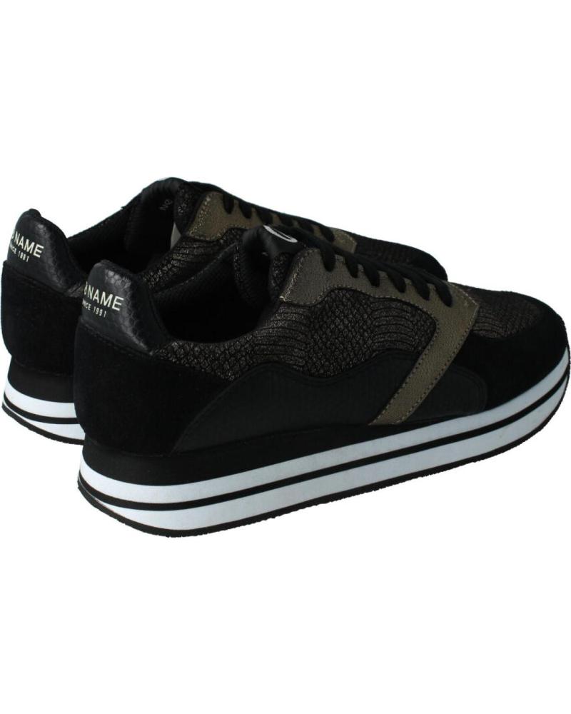 Sapatilhas de Mulher NO NAME ZAPATILLAS CORDONES BLACK-BRONZE