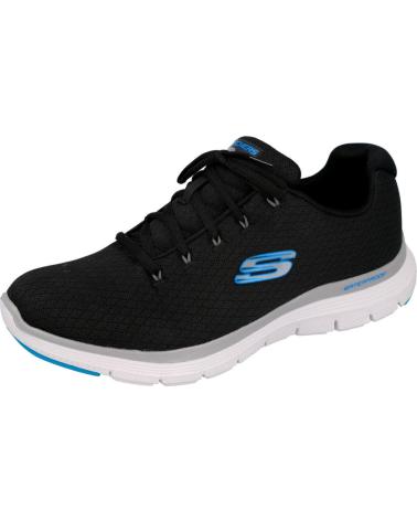 Man sports shoes SKECHERS 232231 FLEX ADVANTAGE 4 0 DEPO  NEGRO