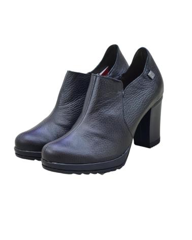 Scarpe JOSE SAENZ  per Donna ZAPATO ABOTINADO PIEL NEGROS TACON  NEGRO