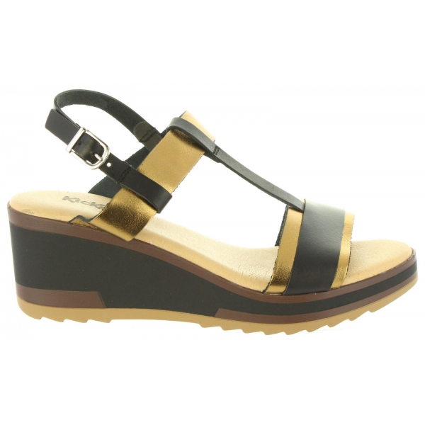 Sandales KICKERS  pour Femme 609580-50 WINNIE  81 NOIR