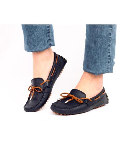 Woman Mocasines RETTOS SP1903 MARINO-CUERO
