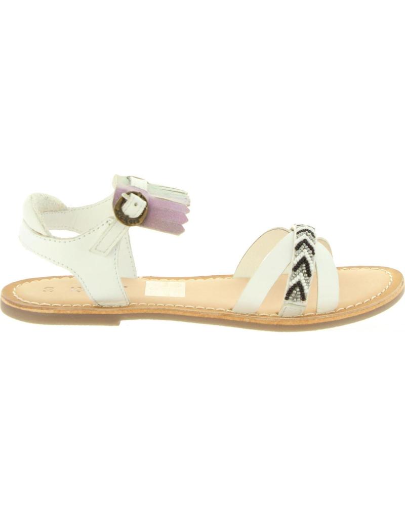 Sandalias de Niña KICKERS 545362-30 DIXIE 3 BLANC