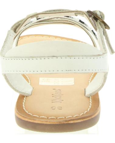 Sandalias de Niña KICKERS 545362-30 DIXIE 3 BLANC