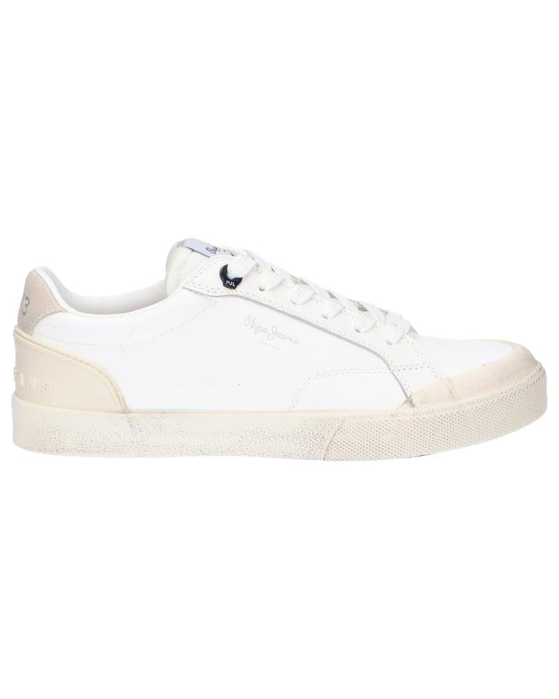 Sapatos Desportivos PEPE JEANS de Mulher PLS31285 KENTON VINTAGE 800WHITE Sapatos Desportivos PEPE JEANS de Mulher PLS31285 KENTON VINTAGE 800WHITE
