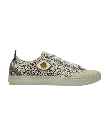 Woman shoes SATORISAN ZAPATILLAS KOTO PREMIUM-L HAIR WHITE BLACK  WHITE BLACK