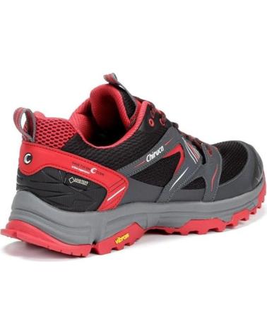 Deportivas de Hombre y Niño CHIRUCA MONTANA MAUI -ROJO 4494109 NEGRO
