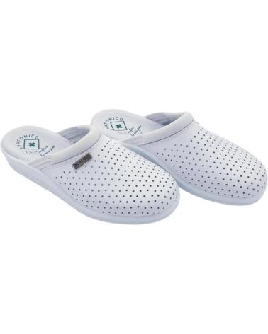 Clogs für Damen und Herren JAVER CALZADO DE TRABAJO 04 ZUECO VARIOS 12548 BLANCO