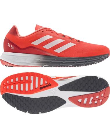 Esportes  de Mulher e Homem ADIDAS DEPORTIVOS SL20 2M NARANJA-GRIS Q46187 ROJO