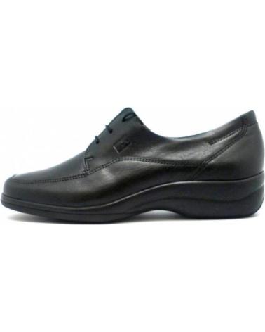 Zapatos FLUCHOS  de Mujer CALZADO DE TRABAJO NEGRO 13418  NEGRO