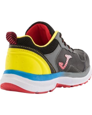 Deportivas JOMA  de Niña y Niño DEPORTIVOS -GRIS BORO JR  NEGRO