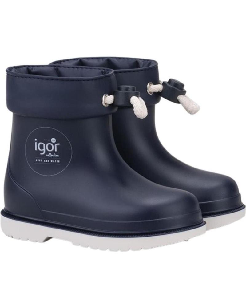 Botas de água  de Menina e Menino IGOR BOTAS DE AGUA BIMBI NAUTICO VARIOS W10225 MARINO