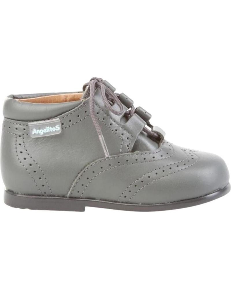 Sapatos ANGELITOS  de Menina e Menino ZAPATOS OTOO INVIERNO VARIOS 17337  GRIS