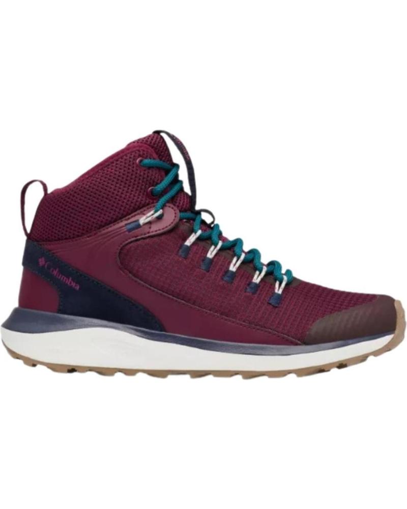 Botas de Mujer COLUMBIA MONTANA TRAILSTORM MID  1938901 BURDEOS