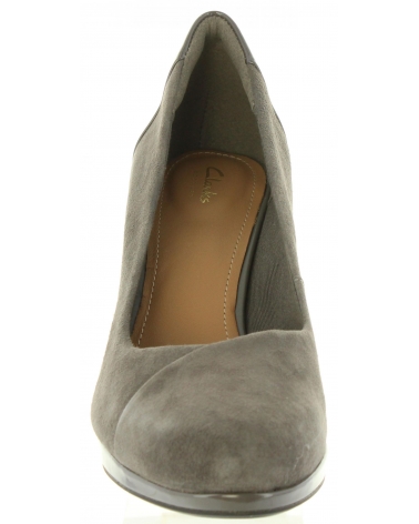 Escarpins CLARKS  pour Femme 26128820 CHORUS  DARK GREY COMBI