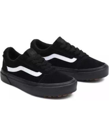 girl and boy shoes VANS OFF THE WALL ZAPATILLAS VANS YT WARD VANSGUARD PARA NINOS UNISEX EN COLOR  NEGRO