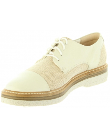 Chaussures pour Femme CLARKS 26132696 ZANTE WHITE CANVAS