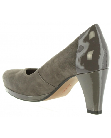 Escarpins CLARKS  pour Femme 26128820 CHORUS  DARK GREY COMBI