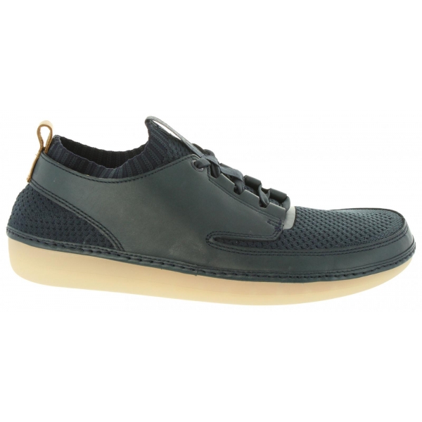 Schuhe für Herren CLARKS 26125773 NATURE IV NAVY COMBI