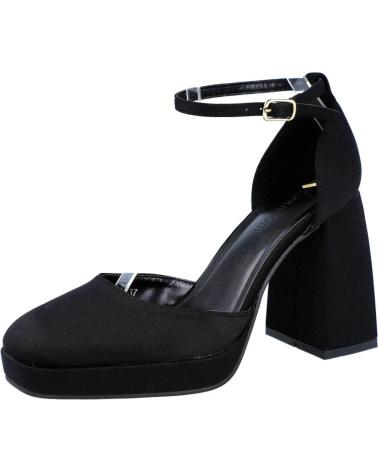 Sapatos de salto de Mulher BUBBLE BOBBLE S-2222 ZAPATOS PLATAFORMA MUJER NEGRO