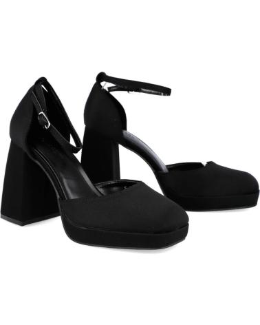 Sapatos de salto de Mulher BUBBLE BOBBLE S-2222 ZAPATOS PLATAFORMA MUJER NEGRO
