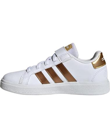 girl and boy Trainers ADIDAS ZAPATILLAS NIA GRAND COURT 2 0 GY2577  BLANCO