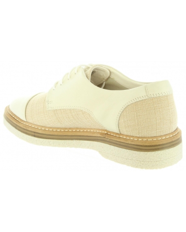 Chaussures pour Femme CLARKS 26132696 ZANTE WHITE CANVAS