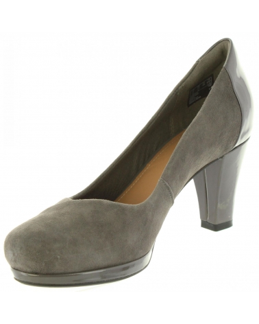 Escarpins CLARKS  pour Femme 26128820 CHORUS  DARK GREY COMBI