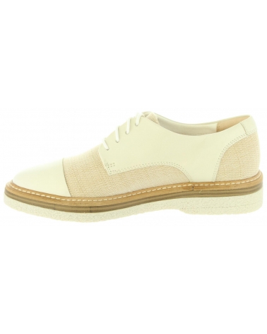 Chaussures pour Femme CLARKS 26132696 ZANTE WHITE CANVAS