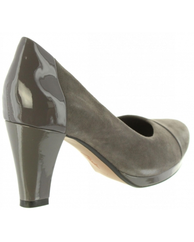 Escarpins CLARKS  pour Femme 26128820 CHORUS  DARK GREY COMBI