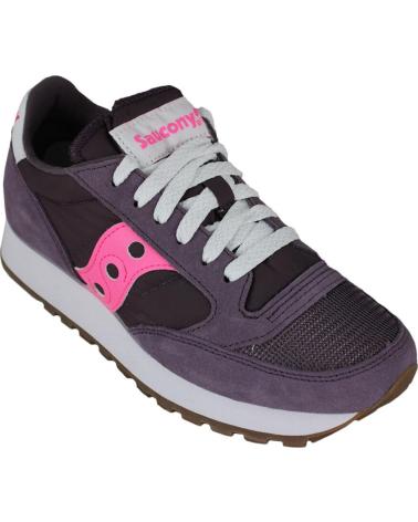 Esportes  de Mulher e Menina SAUCONY JAZZ ORIGINAL VINTAGE S60368-162 MORADO-ROSA