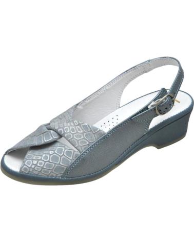 Woman Sandals LUMEL 4X-498 CLAMIRA SANDALIA ANATOMICA ANCHO ESPECIAL MUY BLUE VEGAS 1272-2252