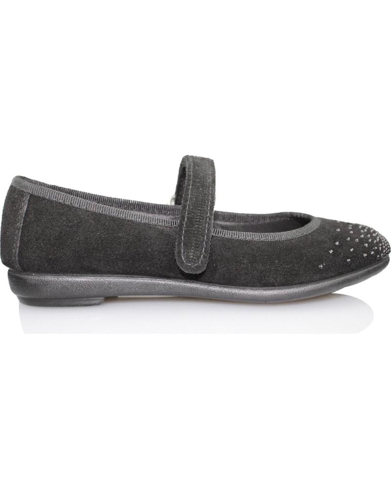 girl Flat shoes VUL-LADI VULLADI SERRAJE CAN NINA BAILARINA COMODA 6408 NEGRO