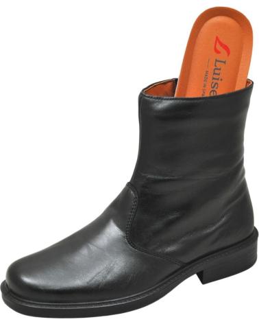 Botines LUISETTI  de Hombre - BOTAS BAJAS PARA USO PROFESIONAL PARA HOMBRES P  NEGRO